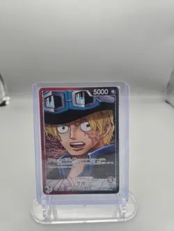 ONE PIECE Card Sabo L Alt Art OP13-004 Carrying on His Will JP - Image 1