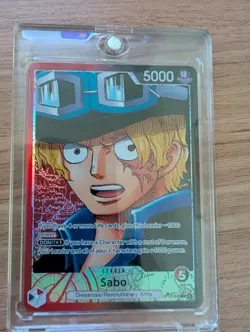 Sabo Alt Art OP13-004 L Carrying on His Will ONE PIECE Card Game ENGLISH ALT L - Image 1