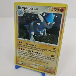 Rampardos Holo Rare 33/123 Diamond & Pearl Mysterious Treasures Pokemon Card - Image 1