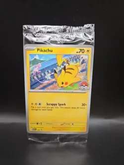 Pokemon Pikachu 190 Sv: Scarlet & Violet Promo Card Regular Sealed - Image 1