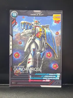 GUNDAM ROSE FQ03-015 C Gundam Arsenal Base Card G - Image 1