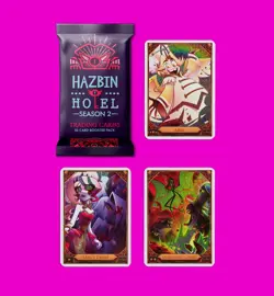HAZBIN HOTEL Season 2 Trading Cards 1st Edition Booster Pack Lot Of 19 SHIPS NOW - Image 3