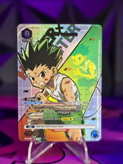 Union Arena Card Gon Freecss SR Rare HUNTER × HUNTER English - Image 2
