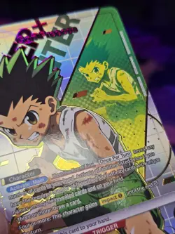 Union Arena Card Gon Freecss SR Rare HUNTER × HUNTER English - Image 3