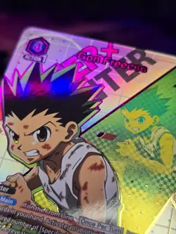 Union Arena Card Gon Freecss SR Rare HUNTER × HUNTER English - Image 4