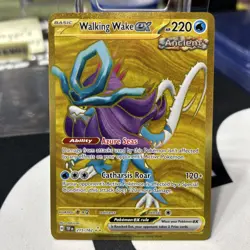 Walking Wake EX 215/162 Temporal Forces Holo Pokemon Card NM/M - Image 1