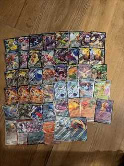 Lot Of 45+ Cards Pokemon V And Ex Bundle Ultra Rare Cards Variety - Image 1