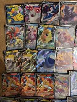 Lot Of 45+ Cards Pokemon V And Ex Bundle Ultra Rare Cards Variety - Image 2