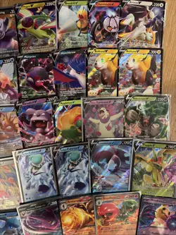 Lot Of 45+ Cards Pokemon V And Ex Bundle Ultra Rare Cards Variety - Image 3