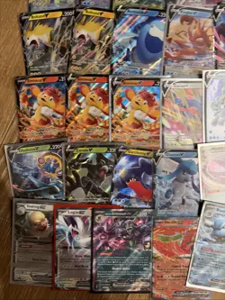Lot Of 45+ Cards Pokemon V And Ex Bundle Ultra Rare Cards Variety - Image 4