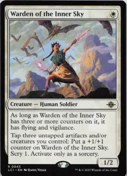Warden of the Inner Sky R The Lost Caverns of Ixalan 43 NM MTG - Image 1
