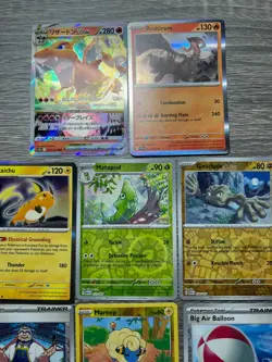 Pokemon mixed lot | Variety of 8 Cards | All Foil | 1 Card is Japanese - Image 2