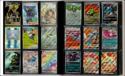 Lot of (396) Assorted Pokemon TCG Variety Raw Cards With Binder Included - Image 3