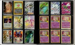 Lot of (396) Assorted Pokemon TCG Variety Raw Cards With Binder Included - Image 4