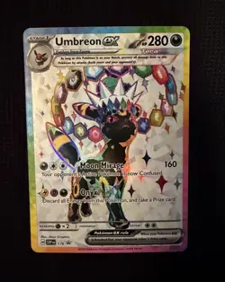 Umbreon EX 176 PROMO - PREMIUM FIGURE COLLECTION (NEAR MINT) Pokemon - In Hand - Image 1