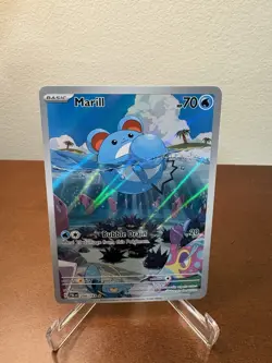 Marill 204/193 Sv02: Paldea Evolved Holo Illustration Rare NM Pokemon Card - Image 1