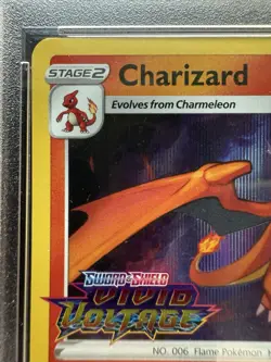 Pokemon Charizard Prerelease SWSH066 Vivid Voltage Promo Holo PSA 10 - Image 4