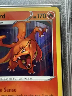 Pokemon Charizard Prerelease SWSH066 Vivid Voltage Promo Holo PSA 10 - Image 5