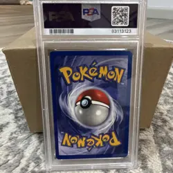 Pokemon 1999 Jungle Jigglypuff 1st Edition PSA 8 #54/64 Regular English TCG - Image 2