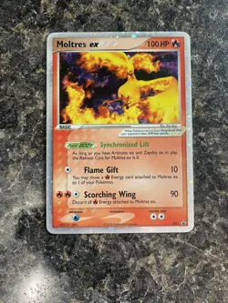 Moltres EX 031 Holo Black Star Promo Pokemon - LP+ - Image 1