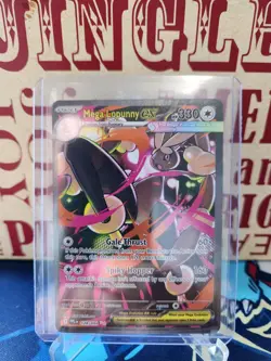Pokemon Phantasmal Flames Mega Lopunny ex 128/094 Special Illustration Rare - Image 1