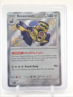 REVAVROOM 2024 POKEMON PALDEAN FATES SHINY RARE HOLO A 193/091 Q3687 - Image 1