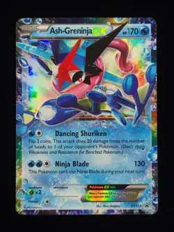 Ash-Greninja EX XY133 Pokemon XY Promos 🔥🔥🔥 - Image 1