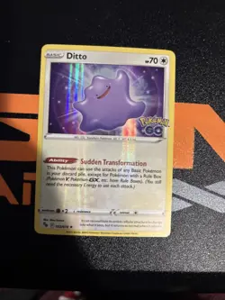 Ditto 053/078 Holo Pokemon GO NM - Image 1
