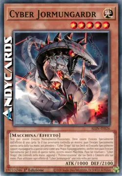 CYBER JORMUNGARDR • Comune • ALIN IT026 • 1Ed • Yugioh! • ANDYCARDS - Image 1