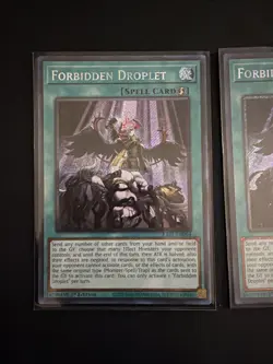 Forbidden Droplet (Secret Rare) RA01-EN064 25th Anniversary Rarity Collection... - Image 2