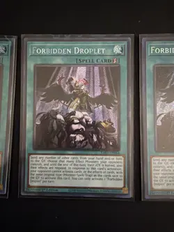 Forbidden Droplet (Secret Rare) RA01-EN064 25th Anniversary Rarity Collection... - Image 3