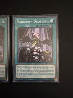 Forbidden Droplet (Secret Rare) RA01-EN064 25th Anniversary Rarity Collection... - Image 4