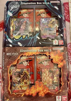 One Piece Illustration Box Vol 5 & 6 - Sealed NEW Lot Of 2 - Image 1