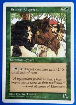 1 BANNED MTG | Pradesh G | Fifth Edition | 1997 | Magic The Gathering |NM - Image 1