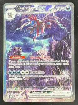 2025 Pokemon SV White Flare EN #169/086 Hydreigon ex Special Illustration Rare - Image 1