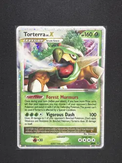 Torterra LV.X DP09 LP | DP: Black Star Promos | Pokemon TCG Promo Holofoil - Image 1