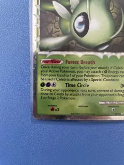Celebi 92/102 Prime Triumphant Ultra Rare Holo Pokemon Card - Lightly Played - Image 5