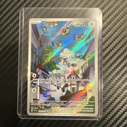 Pokemon TCG Chatot Card 181/162 SV05: Temporal Forces NM Illustration Rare - Image 1