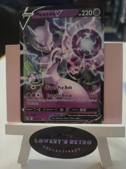 Mewtwo V 30/78 Ultra Rare Pokemon GO Set Pokemon TCG Near Mint Card - Image 1