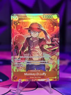 Monkey.D.Luffy Treasure Booster Set ST10-006 the Three Captains Single Card - Image 1
