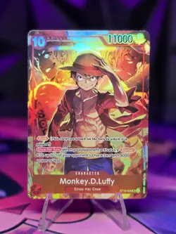 Monkey.D.Luffy Treasure Booster Set ST10-006 the Three Captains Single Card - Image 2