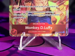 Monkey.D.Luffy Treasure Booster Set ST10-006 the Three Captains Single Card - Image 4
