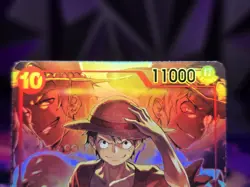 Monkey.D.Luffy Treasure Booster Set ST10-006 the Three Captains Single Card - Image 5