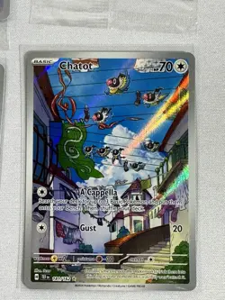 4 Card Lot Teal Mask Ogerpon 123 Sv: Scarlet & Violet Promo Cards Holo Chatot - Image 5