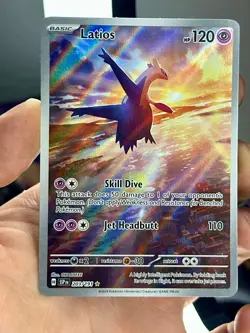 Latios 203/191 Sv08: Surging Sparks Holo Pokemon Card - Image 3