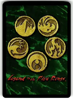 Legend of the Five Rings Four Winds Card Gold Edition - Celestial Sword of the - Image 2
