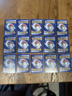 Pokemon Base Set SHADOWLESS 1st Edition Lot 44 Different Cards LP-NM - Image 2