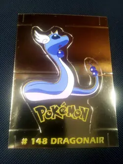 2000 Navarrete Kanto Peru Buildable Card Gold Dragonite #148 Vintage US Seller - Image 1