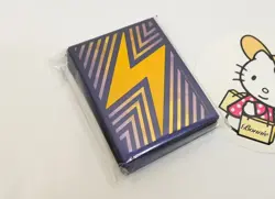 Pokemon 65 Ct Surging Sparks ETB Lightning Bolt Card Sleeves Sealed - Image 1