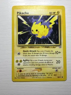 Pokemon Pikachu TCG Neo Genesis Card 70/111 Unlimited Common - Image 1